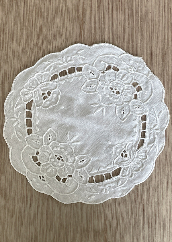 cotton crocher table mat 4